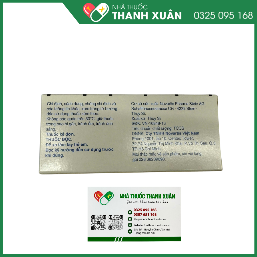 Certican 0.25mg dự phòng thải tạng ghép ở bệnh nhân ghép thận hoặc tim